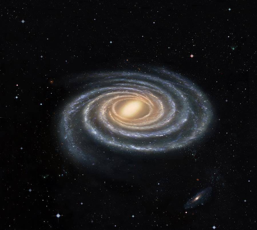 原創(chuàng)天文學家發(fā)現(xiàn)：銀河系正帶著地球，以每秒600公里的速度狂奔