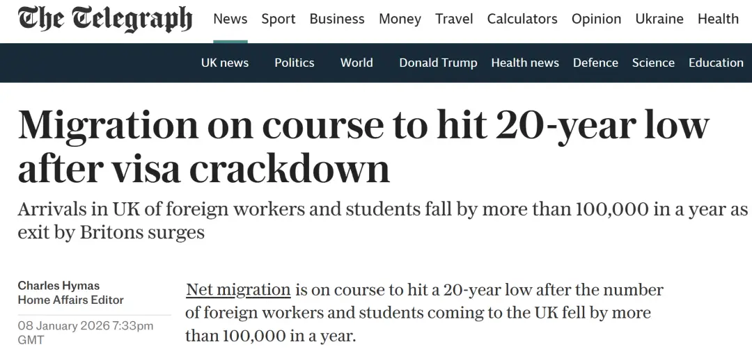 英國留學(xué)生簽和工簽一年大降10萬！凈移民降至20年最低！英歐談判脫歐重啟協(xié)議...