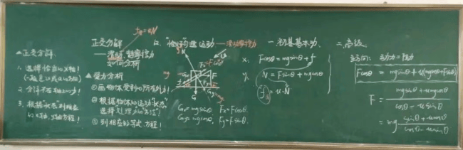 【物理板書(shū)】欣賞中學(xué)物理教師優(yōu)秀板書(shū)