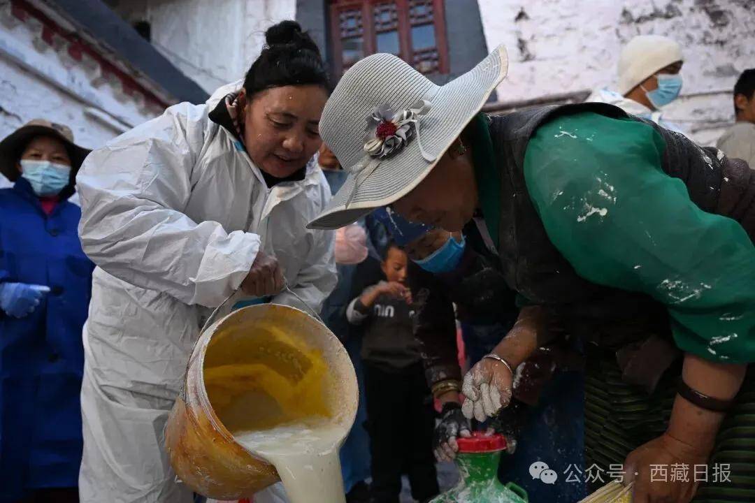 布達拉宮開始年度“美容”啦！