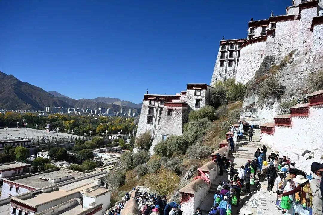 布達拉宮開始年度“美容”啦！