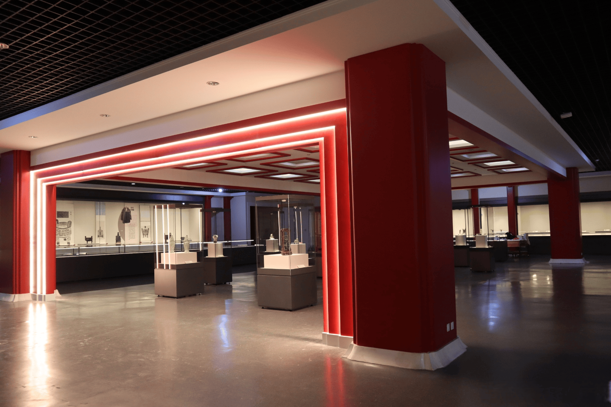 陜西博物館裝修設計施工要點，博覽館裝修設計，展廳裝修設計