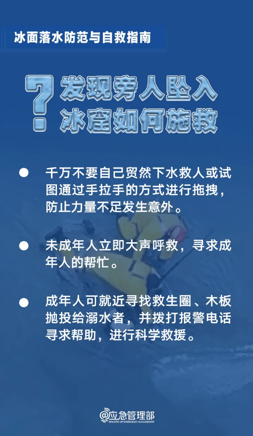北方多地發(fā)生冰面破裂事故 自救指南快收藏