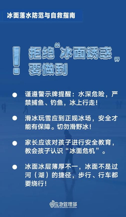 北方多地發(fā)生冰面破裂事故 自救指南快收藏