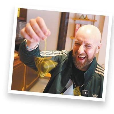 是“粽子男孩”，也是“美食雷達(dá)”（老外不見外）