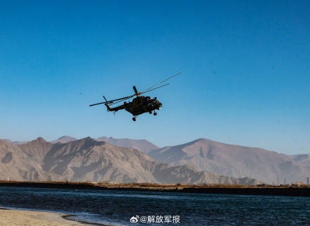 轉(zhuǎn)發(fā)收藏！高原直升機(jī)演練現(xiàn)場圖