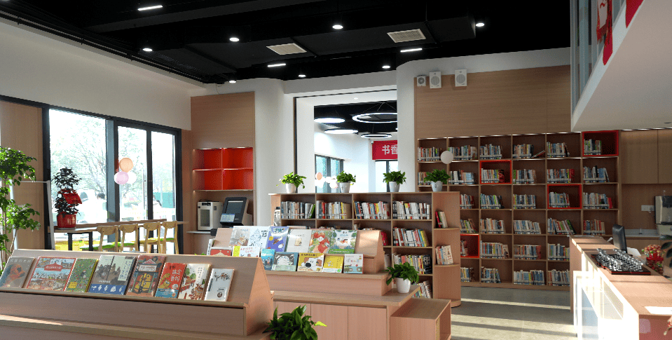 雷鋒圖書館松塔分館試運行啦！