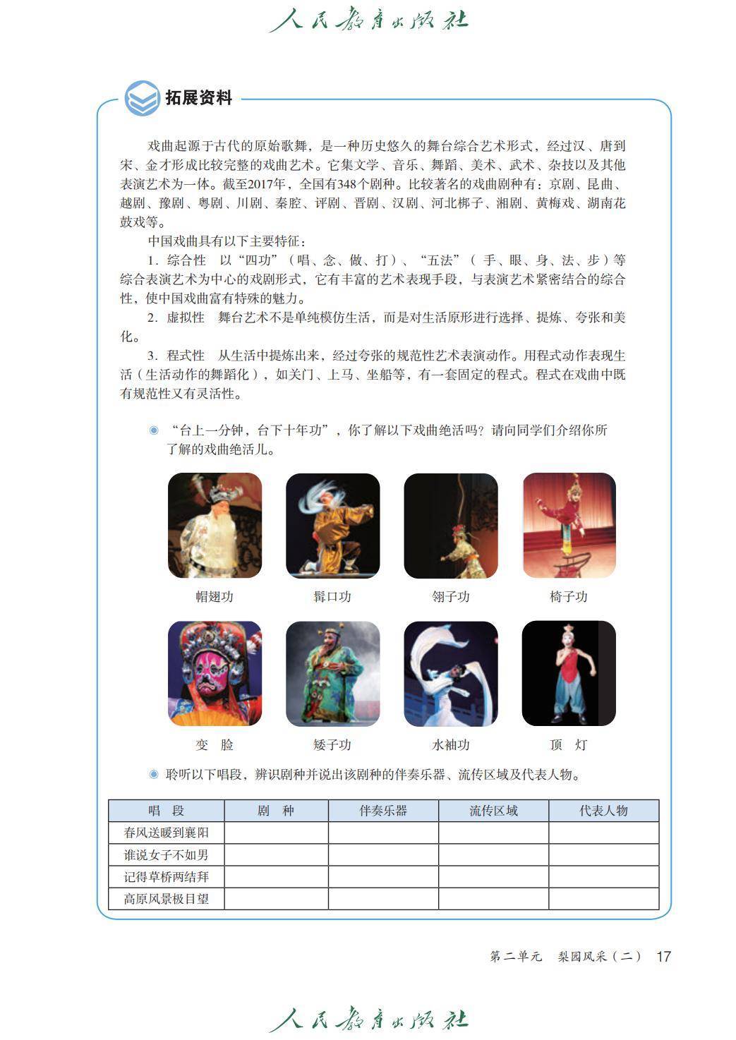 2026人教版九年級(jí)音樂下冊(cè)電子課本(新教材高清PDF版)