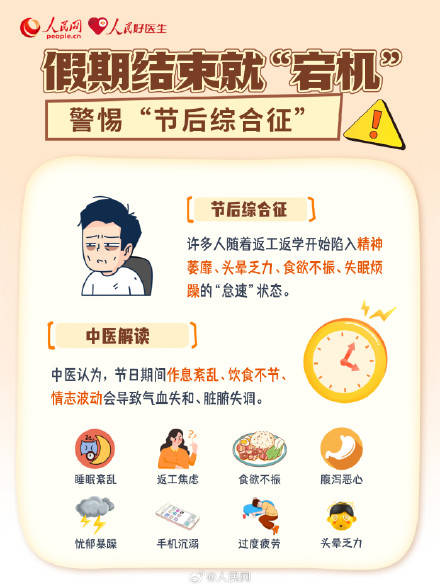 收藏！節(jié)后復工調(diào)適三步走