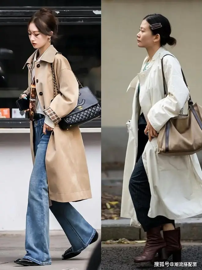原創(chuàng)今年春天流行的“闊腿褲”，這樣穿時髦減齡又高級，趕快收藏起來