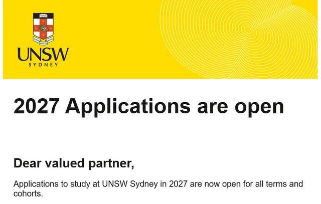 悉尼大學官宣不接受新托福成績！新南威爾士27Fall申請全面啟動！