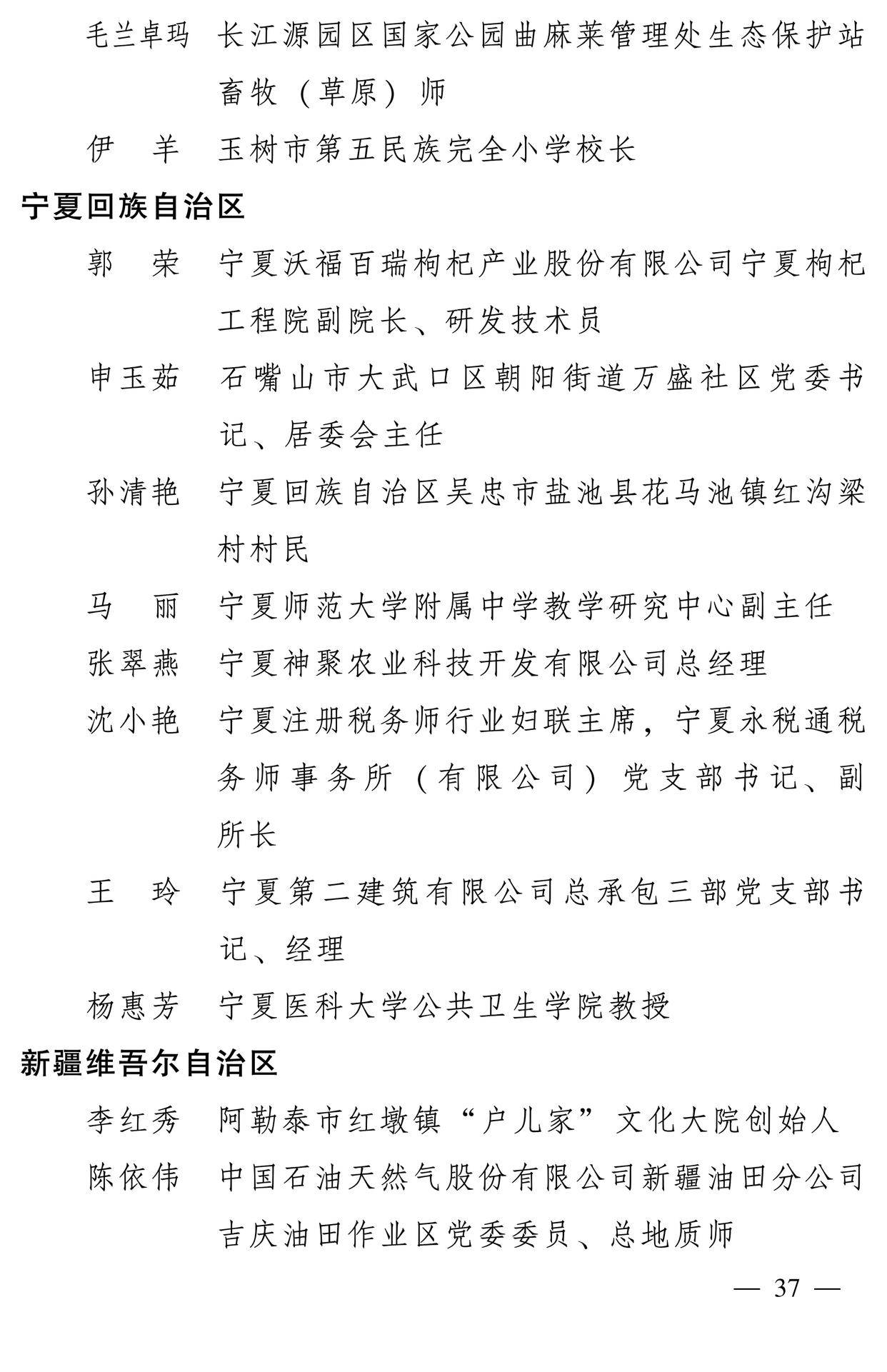 598名女性獲全國(guó)三八紅旗手稱號(hào)，全名單如下