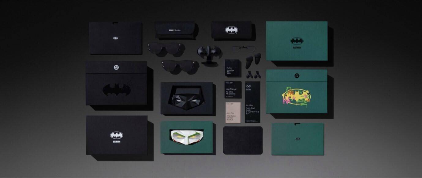 雷鳥MWC 2026推蝙蝠俠限定版Air 4 Pro AR眼鏡！