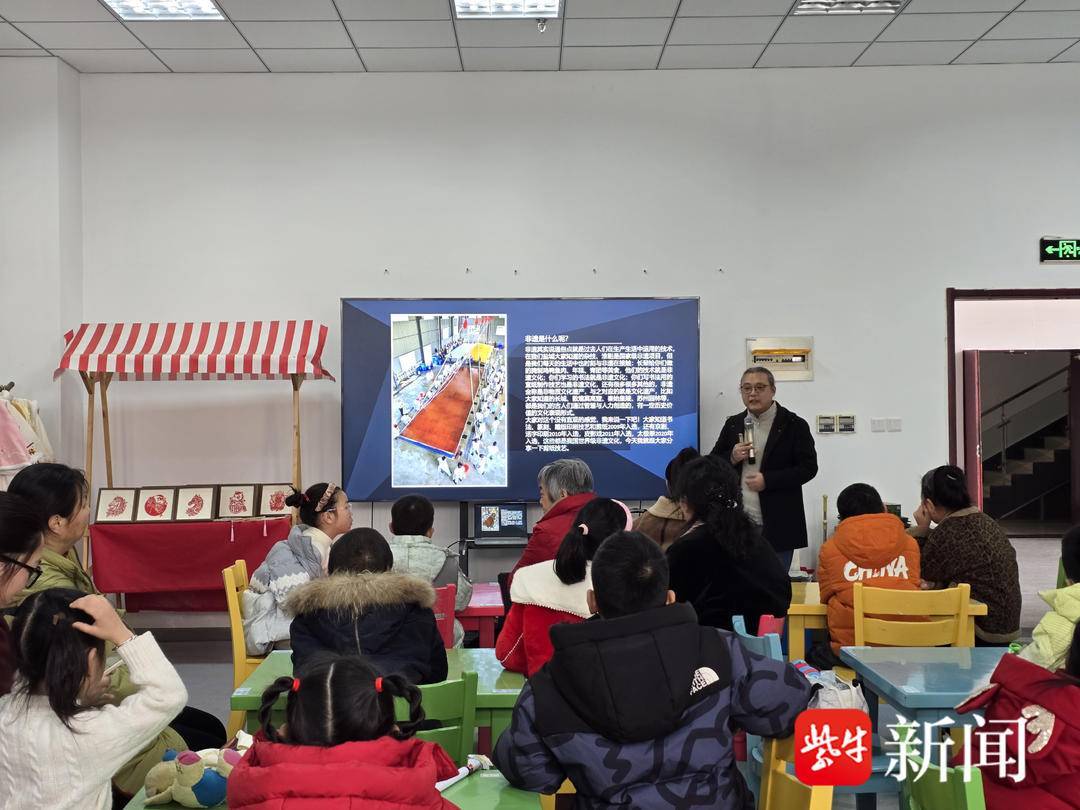 “非遺+閱讀”，鹽城建湖圖書館點亮孩子們的寒假