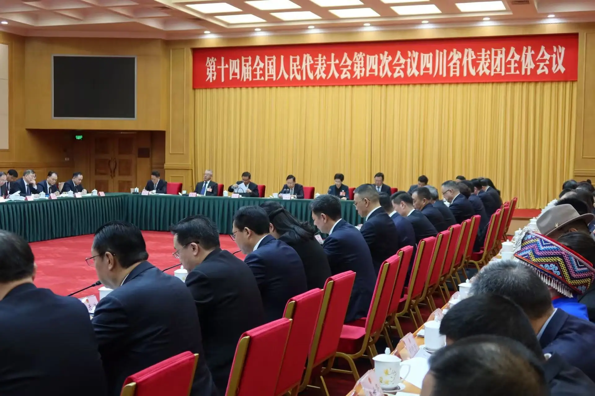 四川代表團(tuán)開(kāi)放日，四川農(nóng)業(yè)大學(xué)校長(zhǎng)吳德：建設(shè)更高水平“天府糧倉(cāng)”