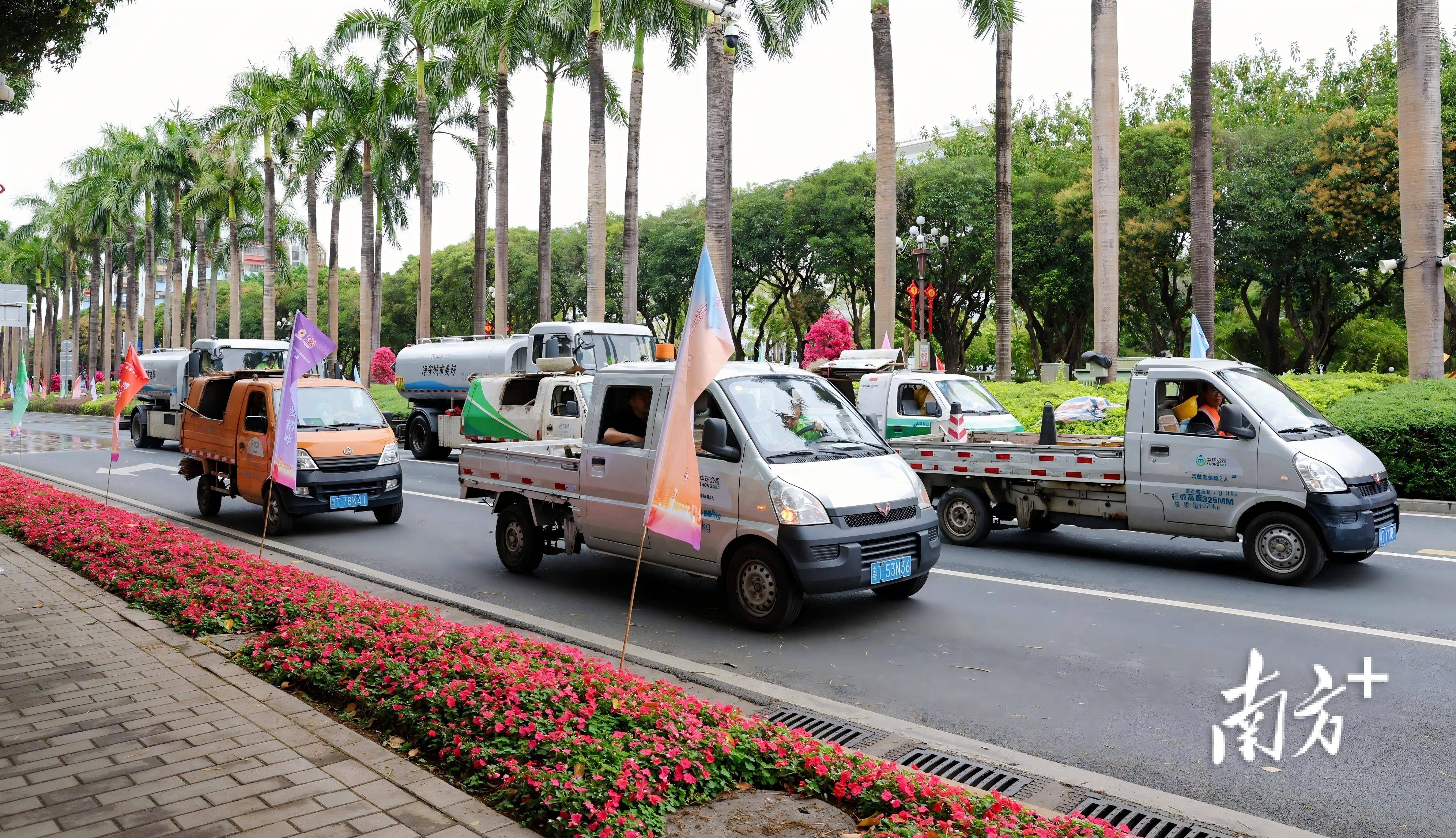 伶仃洋上看深中，致敬中山“城市美容師”