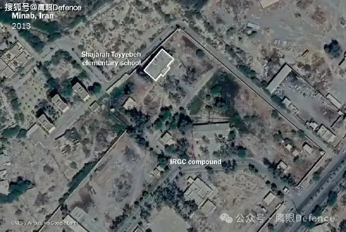 原創(chuàng)曾是海軍基地一部分，疑似未更新情報，伊朗小學可能真是美軍炸的