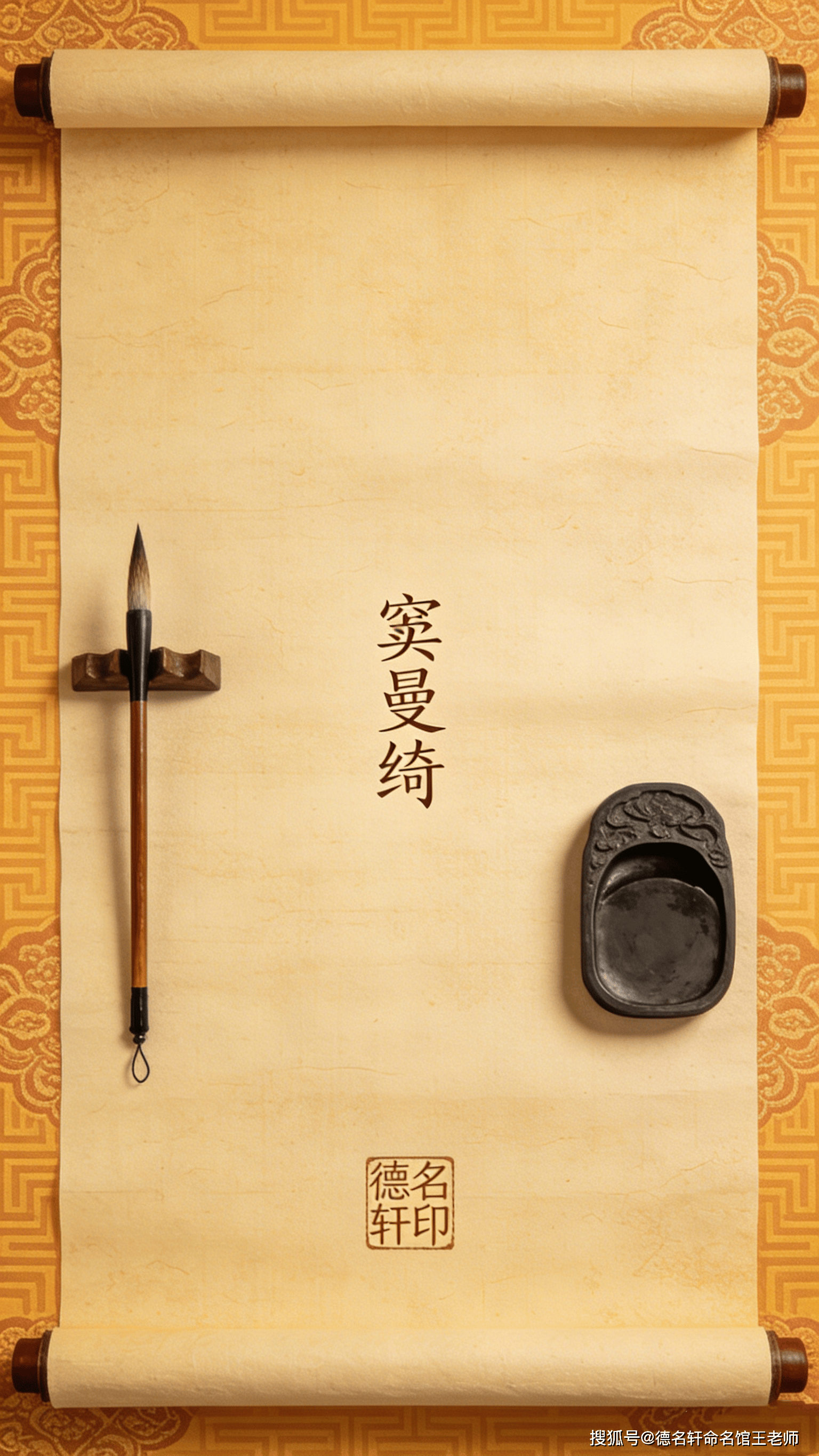 原創(chuàng)寶寶起名案例 竇曼綺：曼舞綺羅，竇門錦繡