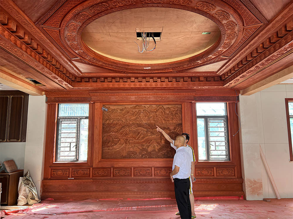 萊安華筑古建中式裝修5種常用材質(zhì)：非洲紫檀、緬甸柚木、緬甸花梨、小巴花、金絲楠木