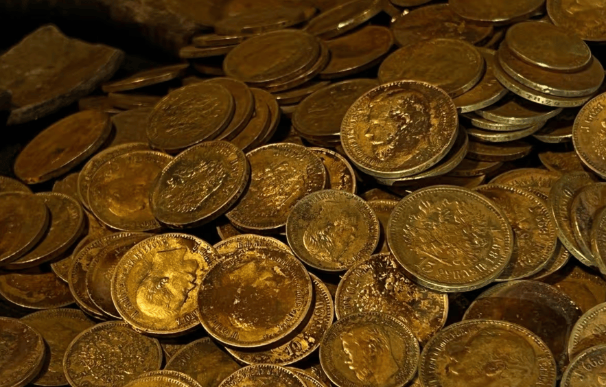 原創(chuàng)房屋裝修期間發(fā)現(xiàn)409枚金幣，總價(jià)值340萬(wàn)元